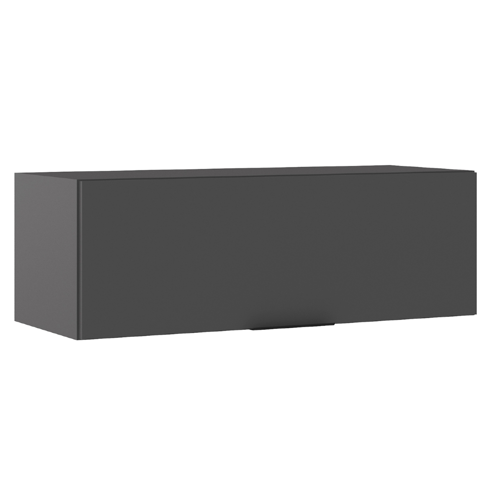 Armário de Cozinha Aéreo 80cm Grace Grafite Z44             - Mpozenato