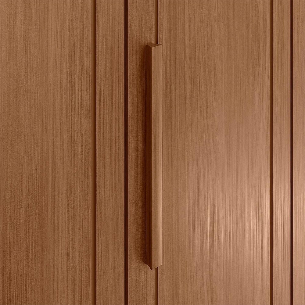Guarda Roupa Casal 192cm 11 Portas Com Espelho Tóquio Jatobá S01 - Mpozenato