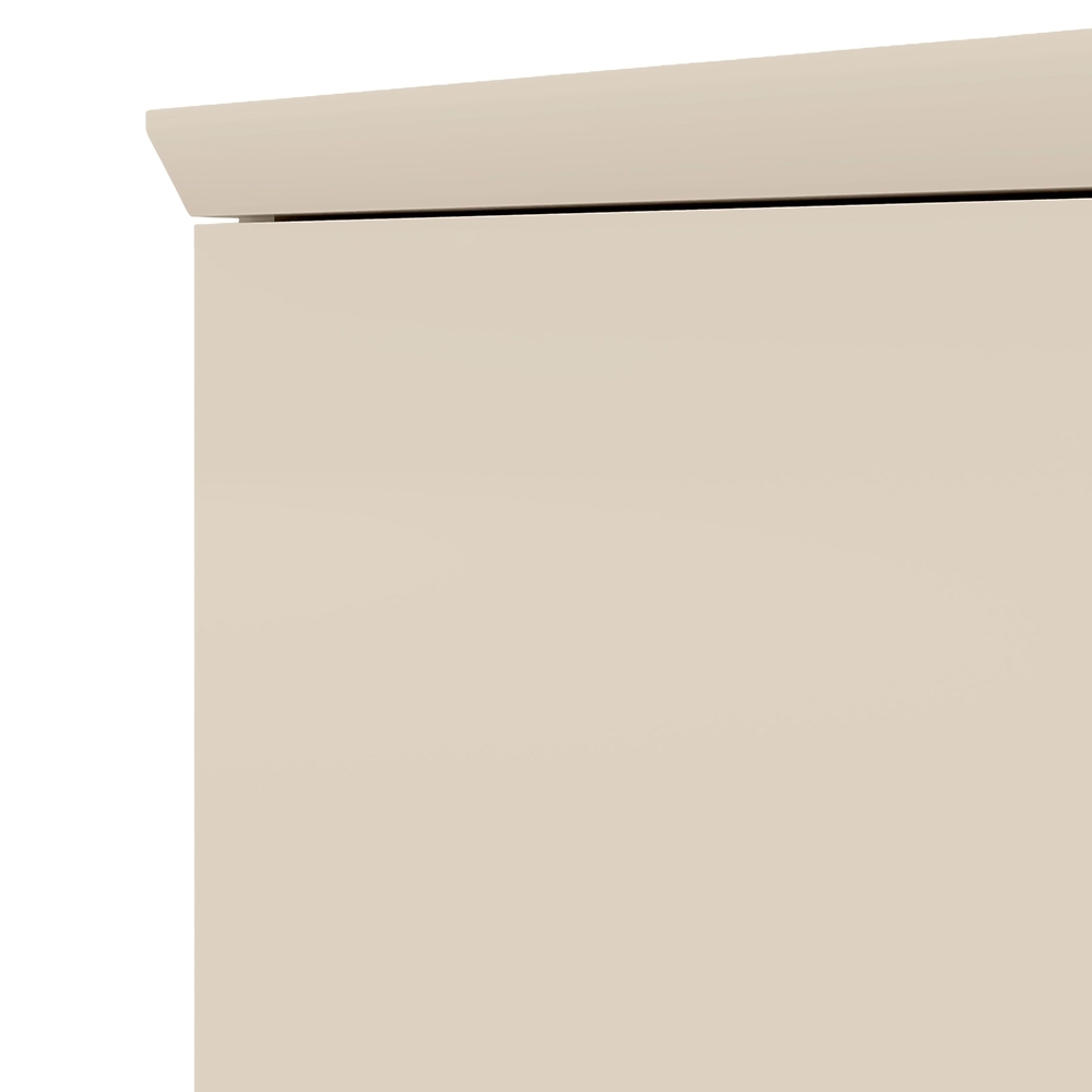Buffet Aparador 160cm 4 Portas Cannes Off Whhite/Amendoa Z30 - Mpozenato