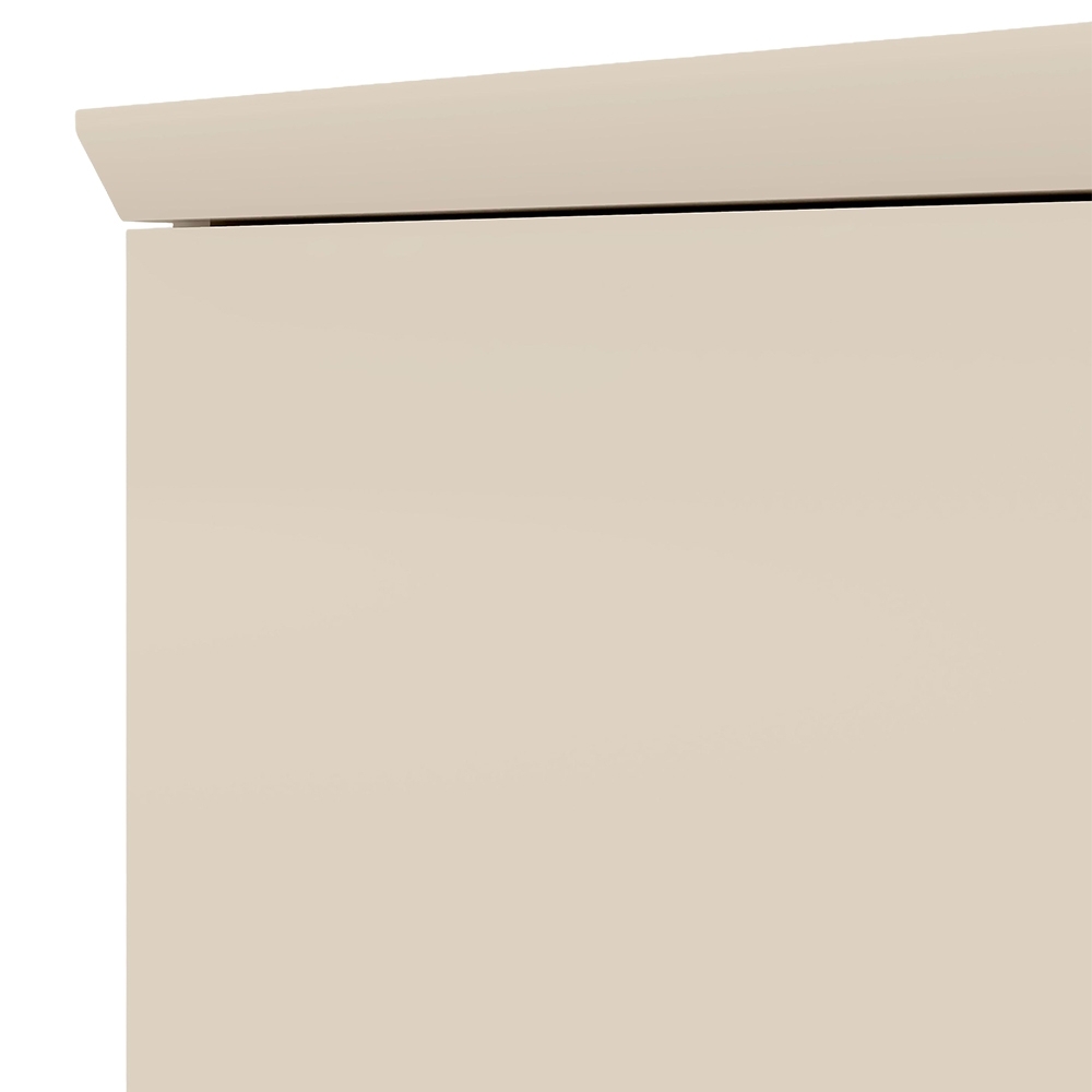 Buffet Aparador 160cm 4 Portas Cannes Off Whhite/Canela Z30 - Mpozenato