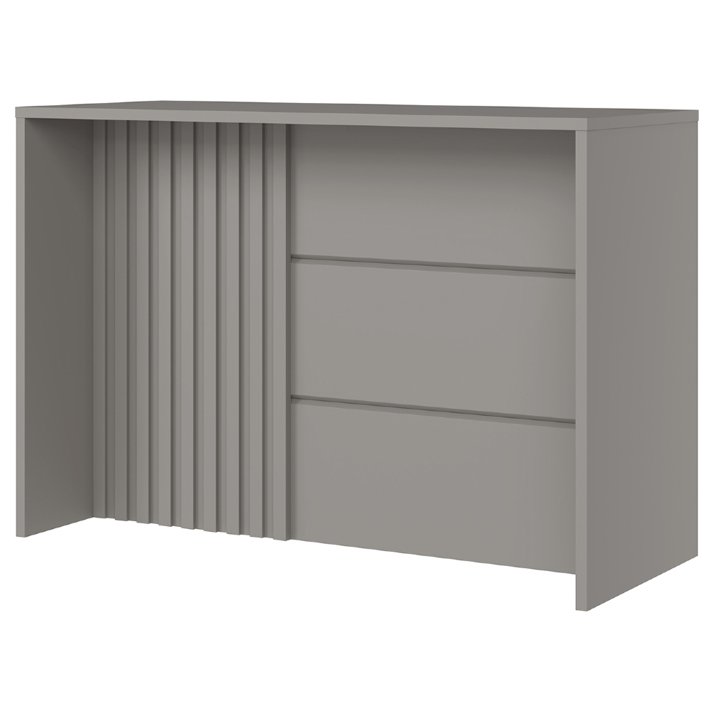 Bancada Para Cozinha Ilha 146cm Gourmet Americana Cinza - Henn