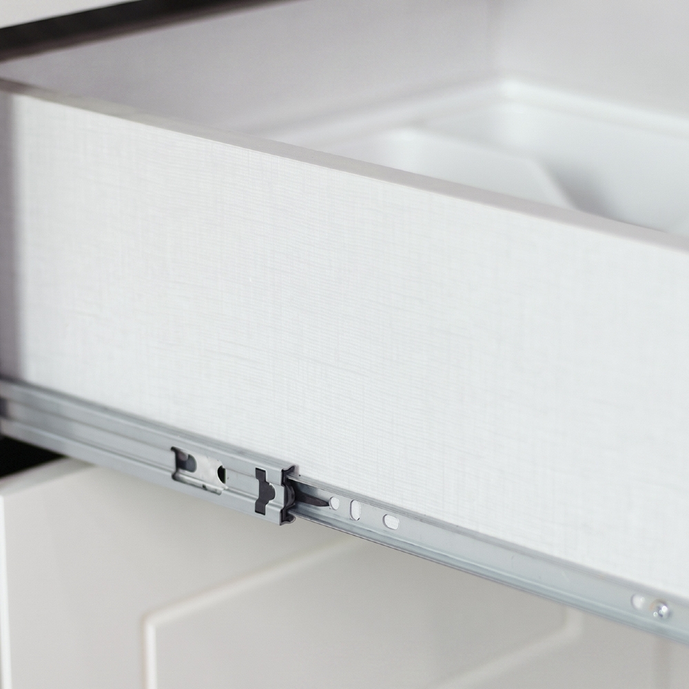 Cristaleira 72cm 2 Portas Vidro Americana Branco/Nature - Henn