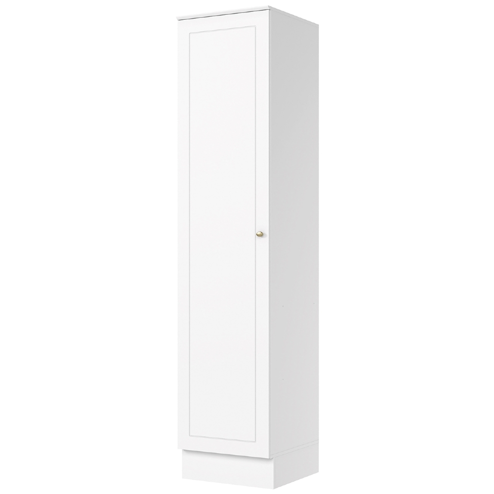 Paneleiro de Cozinha 50cm 1 Porta 100% MDF Americana Branco - Henn