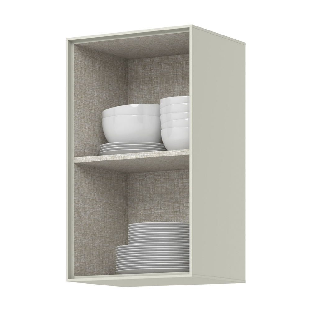 Armário de Cozinha Aéreo 40cm 1 Porta Amalfi Areia H02 - Mpozenato