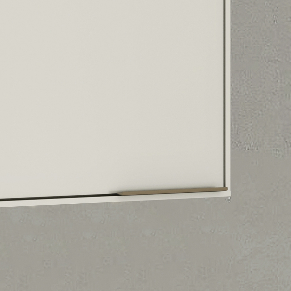 Armário de Cozinha Aéreo 40cm 1 Porta Amalfi Areia H02 - Mpozenato