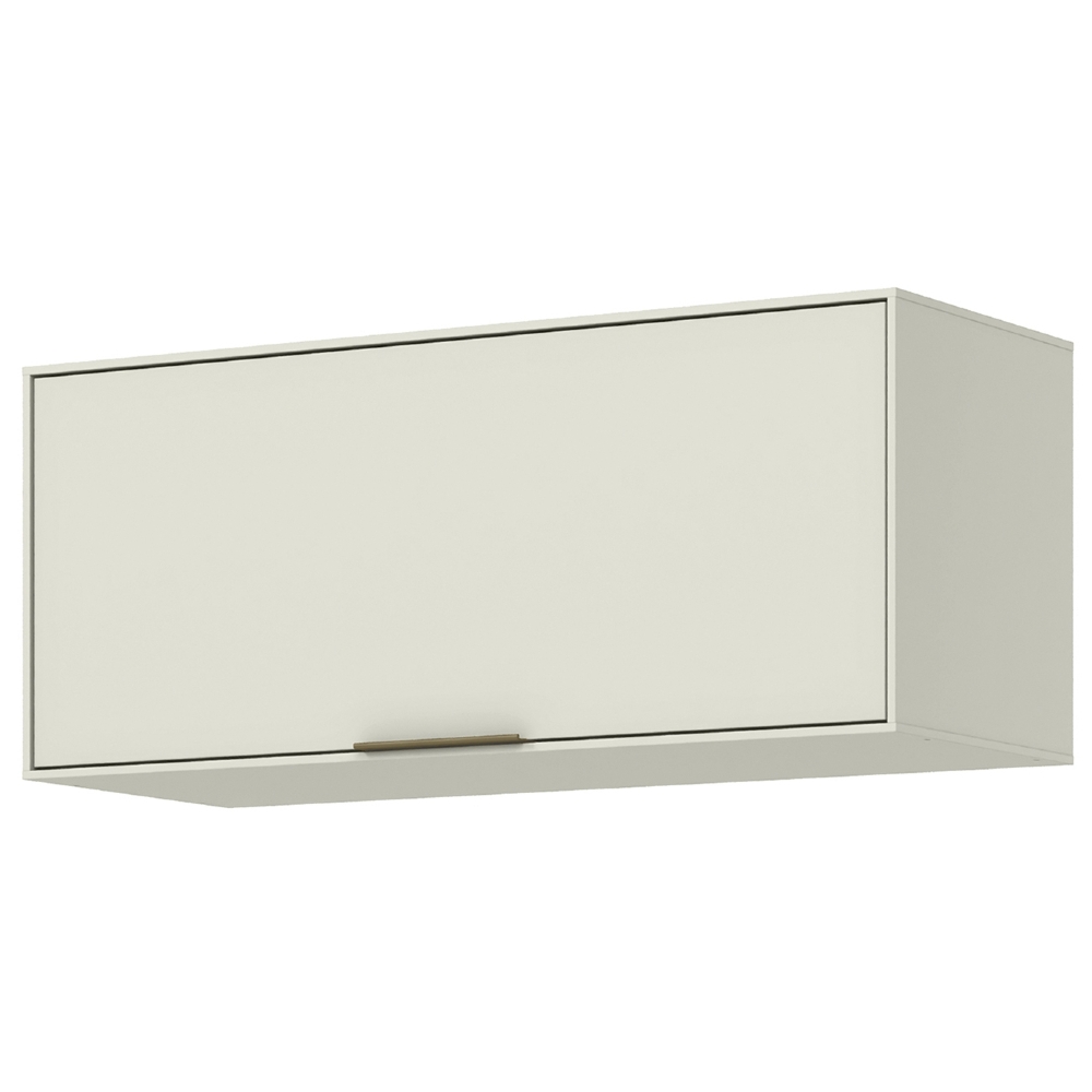 Armário de Cozinha Aéreo 80cm 1 Porta Amalfi Areia H02 - Mpozenato