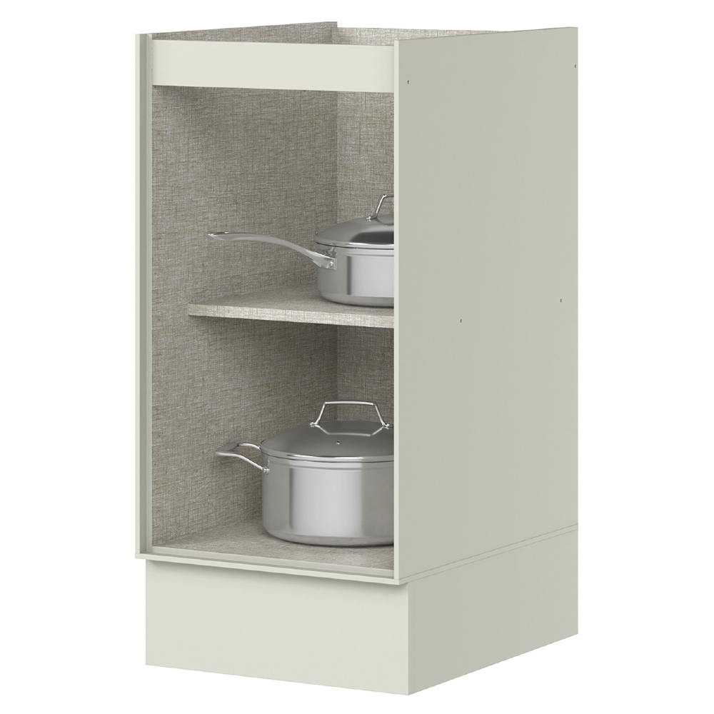 Balcão de Cozinha 40cm Sem Tampo Amalfi Areia H02 - Mpozenato