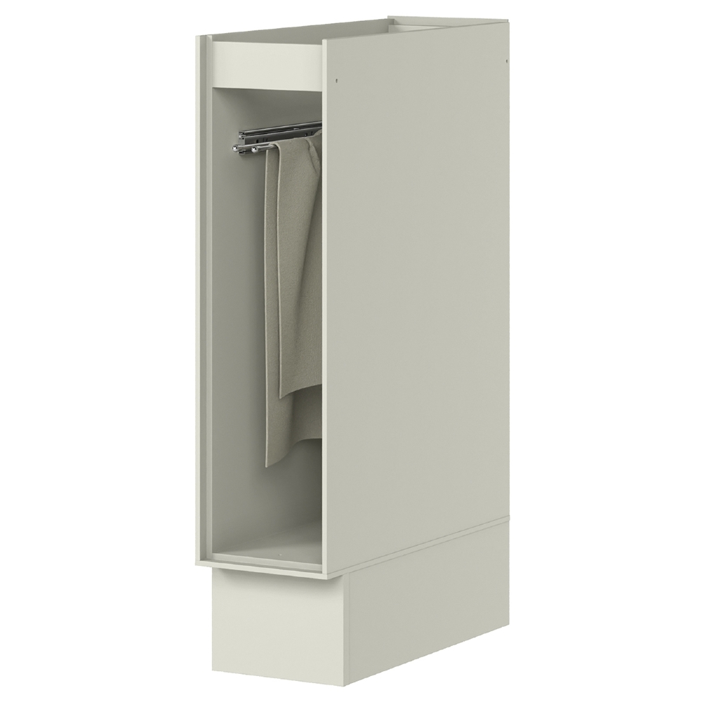Balcão de Cozinha 20cm Porta Toalha Sem Tampo Amalfi Areia H02 - Mpozenato