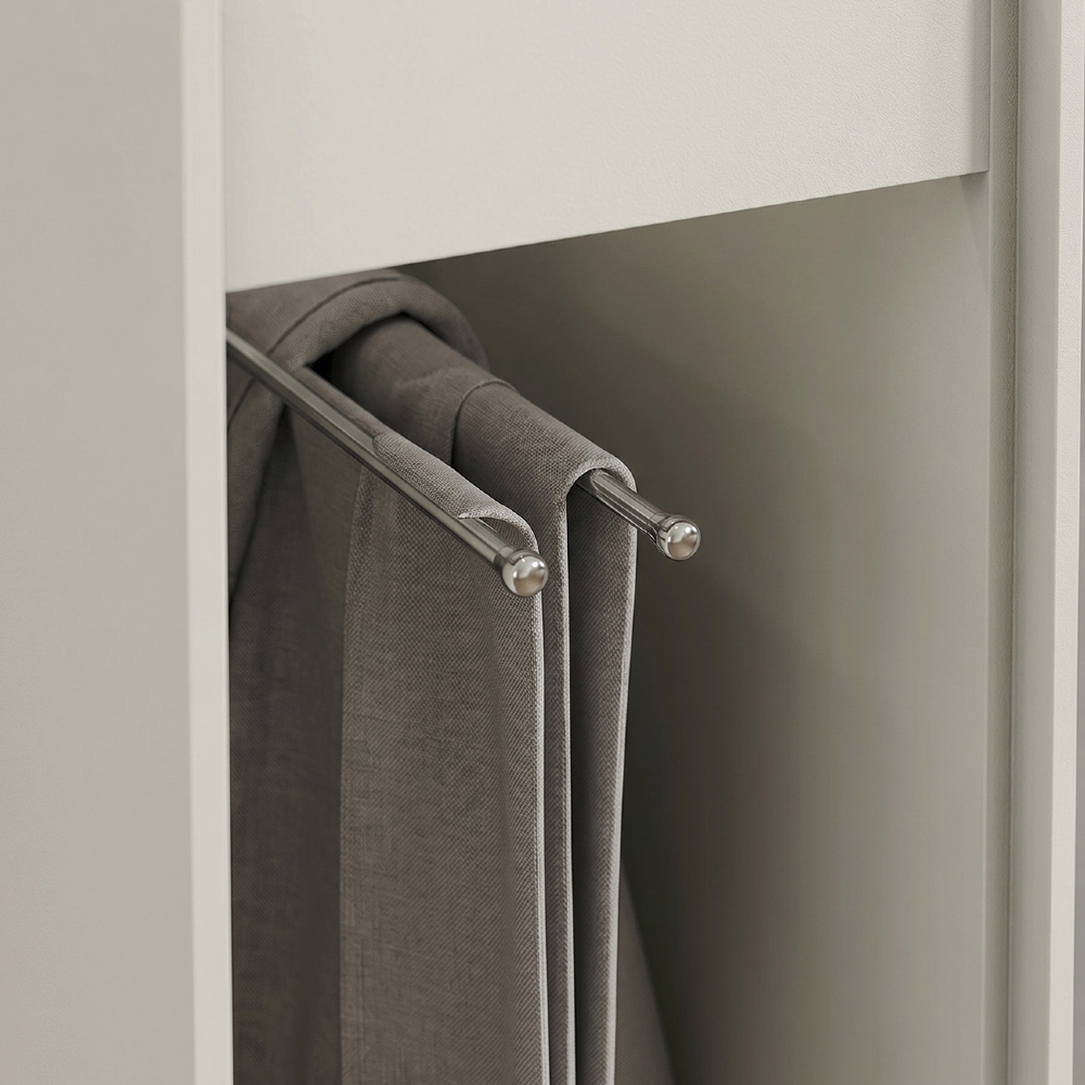 Balcão de Cozinha 20cm Porta Toalha Sem Tampo Amalfi Areia H02 - Mpozenato