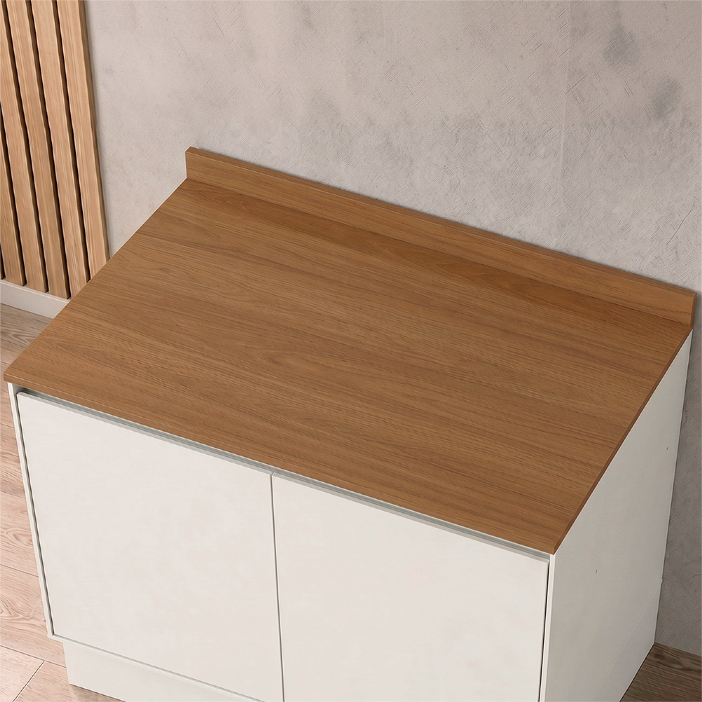 Tampo Para Balcão de Cozinha 80cm Amalfi Cinamomo H02 - Mpozenato
