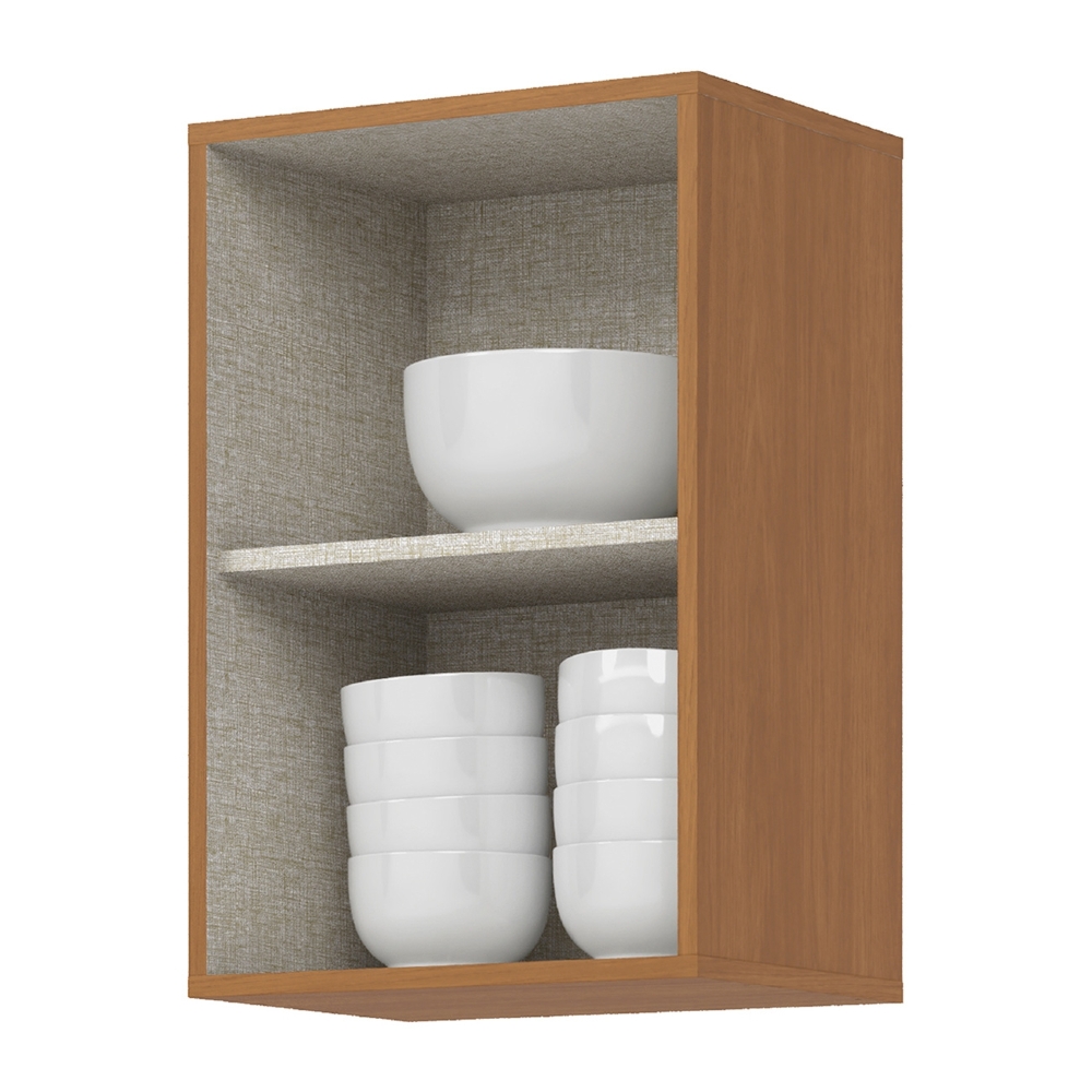 Armário de Cozinha Aéreo 40cm 1 Porta Versato Cinamomo H02 - Mpozenato