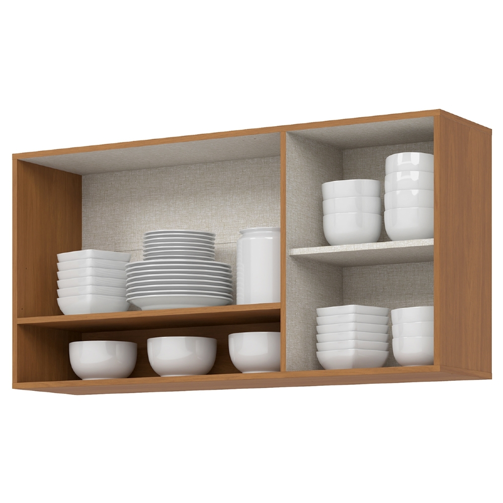 Armário de Cozinha Aéreo 120cm 2 Portas Versato Cinamomo H02 - Mpozenato