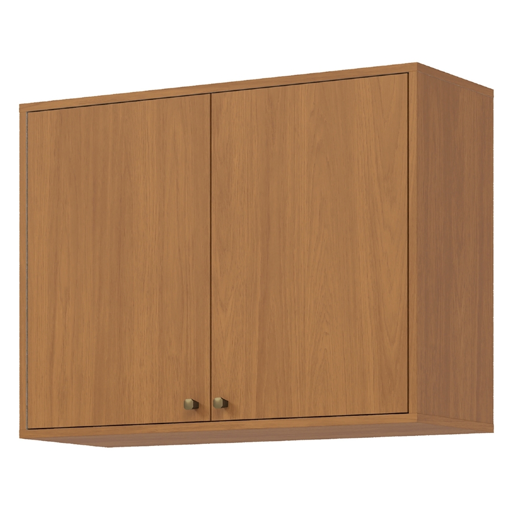 Armário de Cozinha Aéreo 80cm 2 Portas Versato Cinamomo H02 - Mpozenato