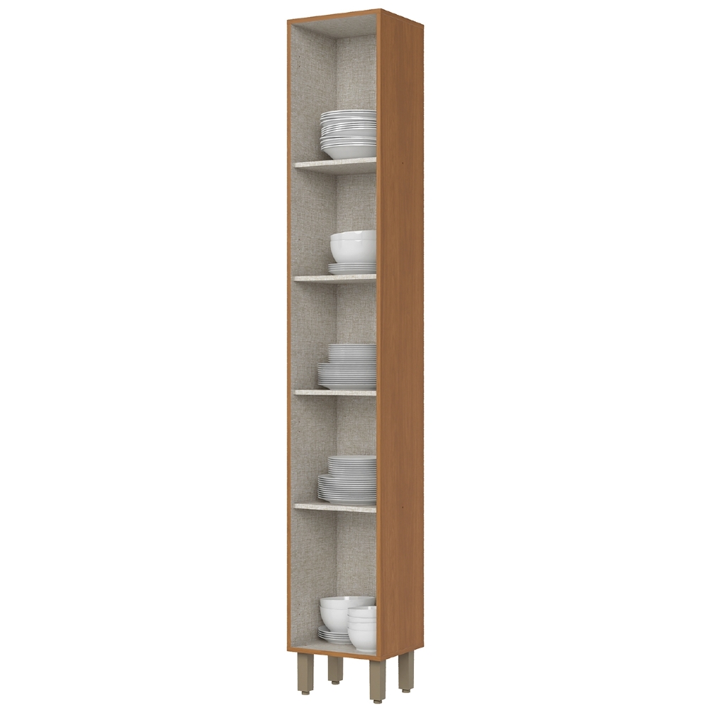 Paneleiro de Cozinha 35cm 1 Porta Versato Cinamomo H02 - Mpozenato