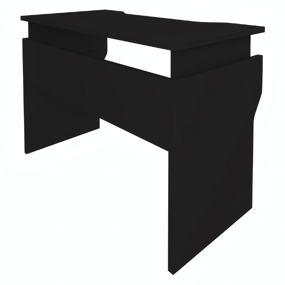Mesa Para Computador Escrivaninha 120cm Level Preto A06 - Mpozenato