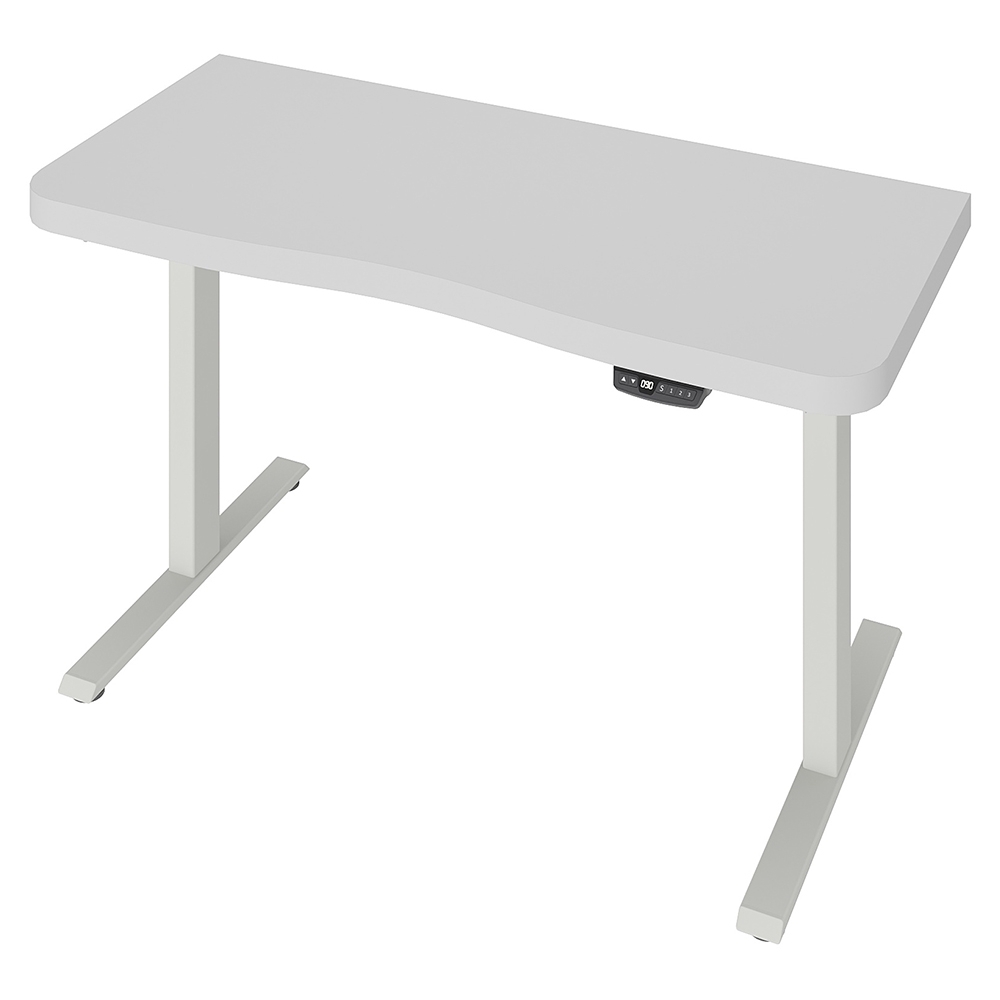 Mesa Para Computador C/ Regulagem Altura 135cm Tivoli Branco A06 - Mpozenato