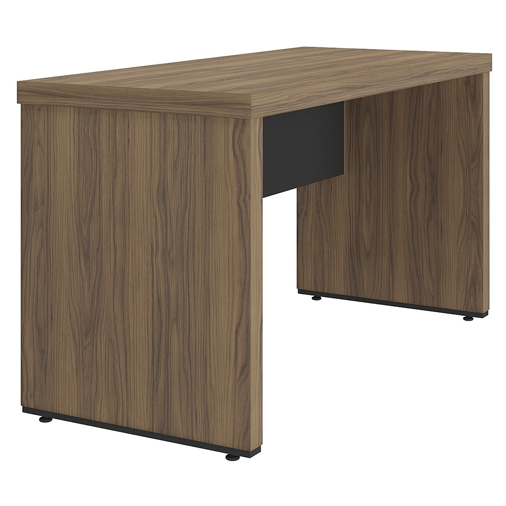 Mesa para Escritório 135cm Tamburato Corp A06 Nogal/Preto - Mpozenato