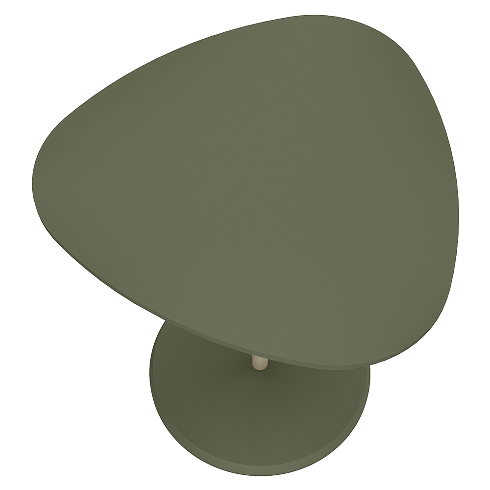 Mesa Lateral Organica 45cm Ravena Menta A09 - Mpozenato