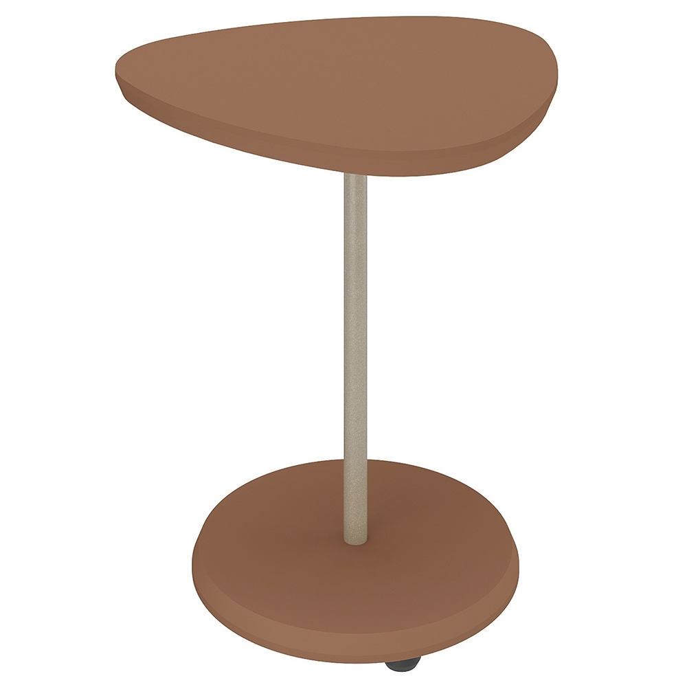 Mesa Lateral Organica 45cm Ravena Terracota A09 - Mpozenato