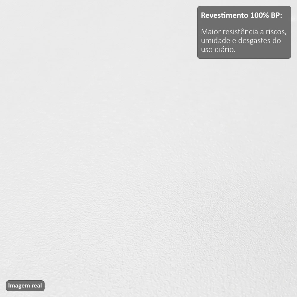 Balcão Gabinete Para Pia 180cm Sem Tampo Dallas Branco - Lumil