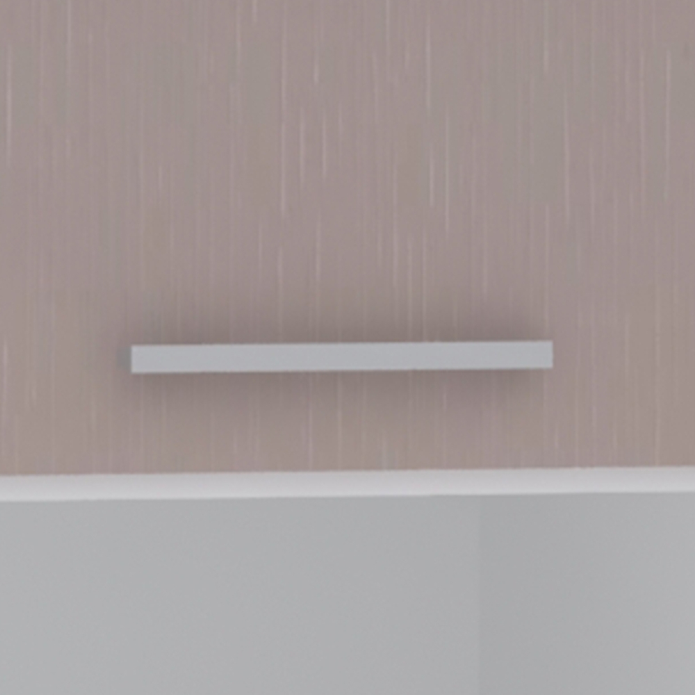 Guarda Roupa Solteiro Modulado CP05 Taiga Branco/Cinnamon L01 - Mpozenato