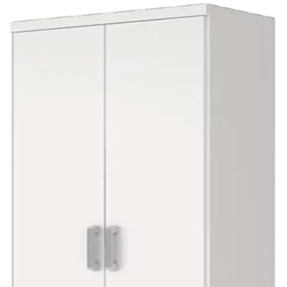 Guarda Roupa Multiuso Margarida 02 Portas de Abrir Branco - Henn