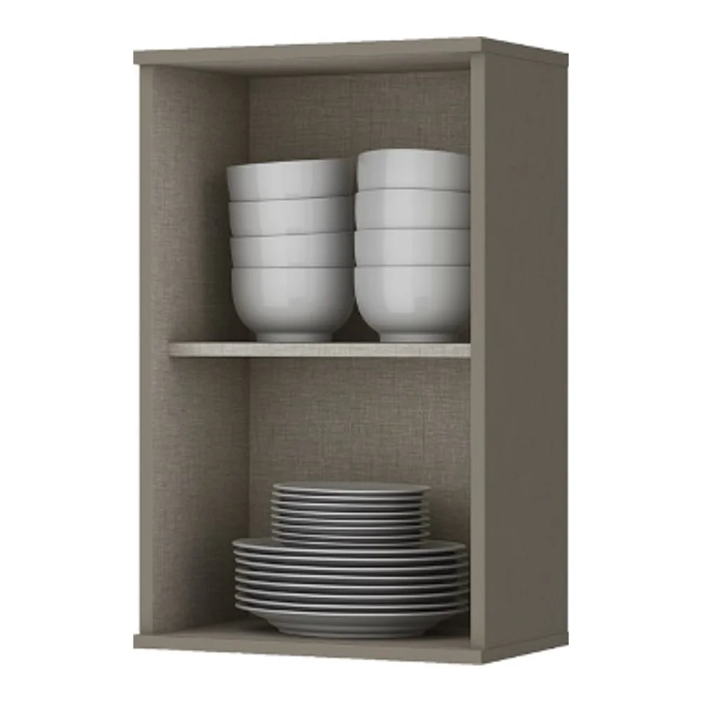 Armário Aéreo 40cm 1 Porta Connect Duna/Cristal - Henn