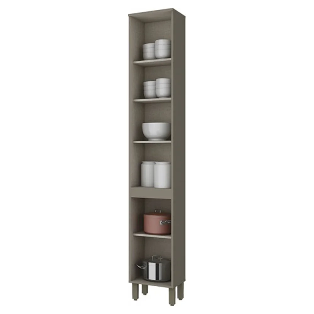 Paneleiro 2 Portas 100% MDF Connect Duna/Cristal - Henn