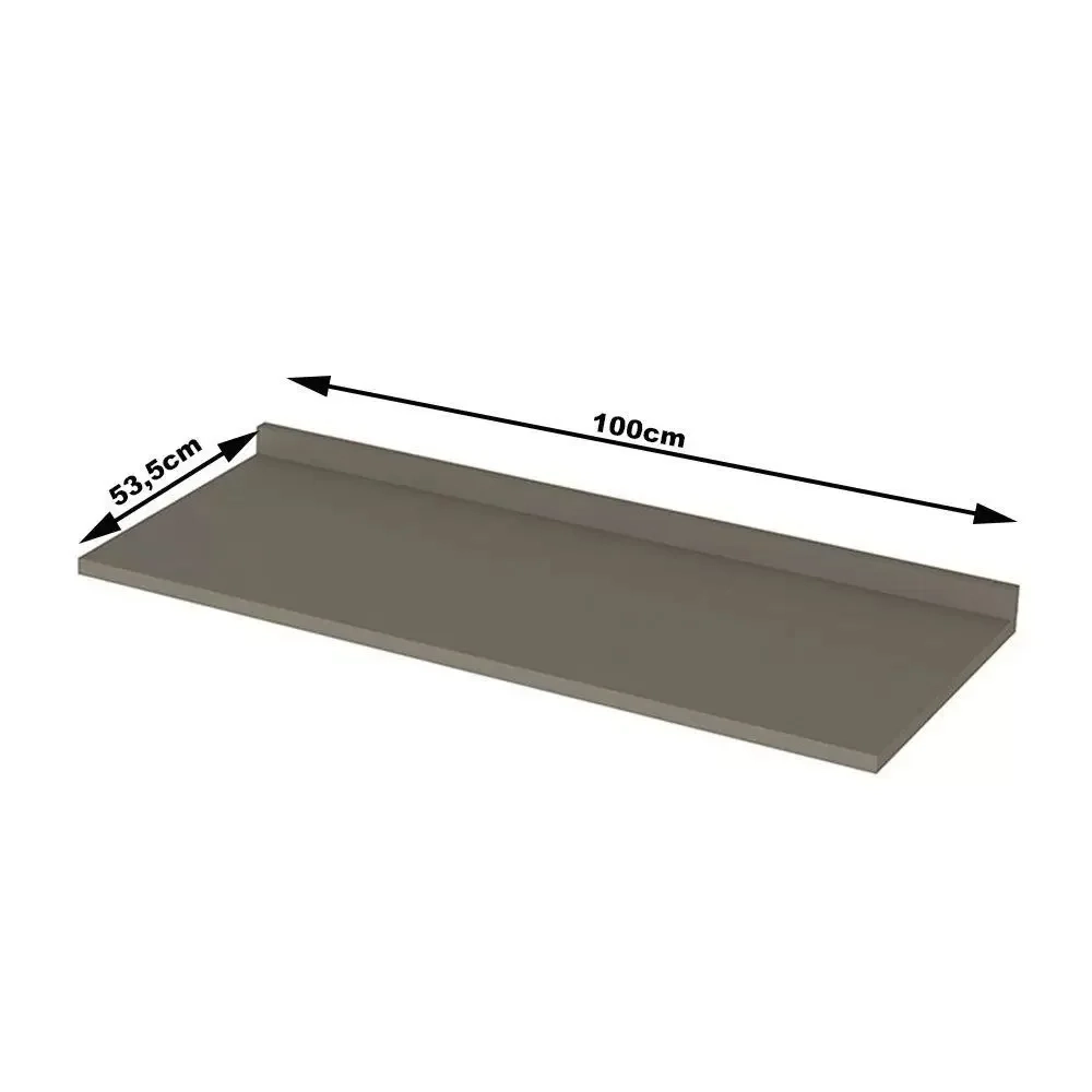 Tampo Para Balcão 100cm 100% MDF Connect Duna - Henn
