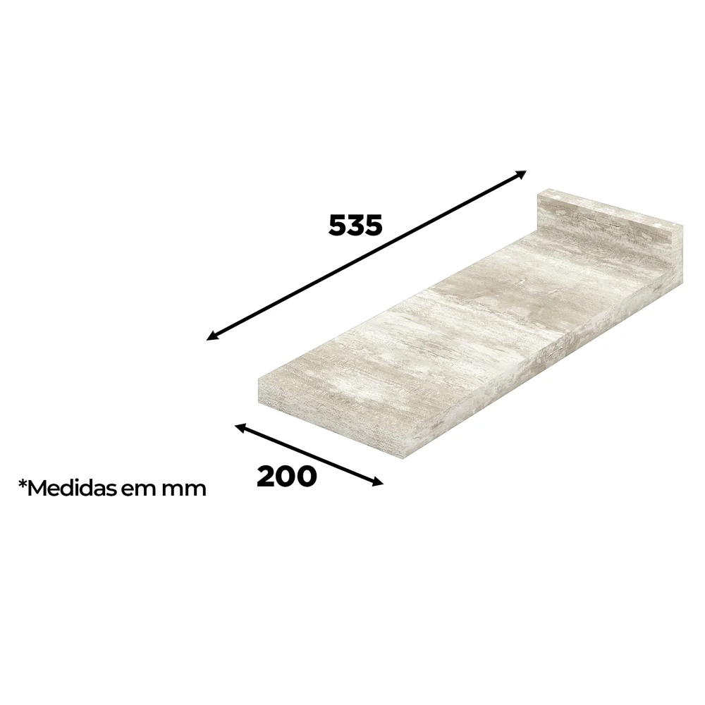 Tampo Para Balcão 20cm Americana Calcare - Henn