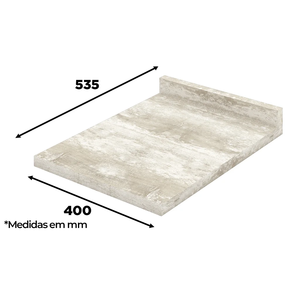 Tampo Para Balcão 40cm Americana Calcare - Henn