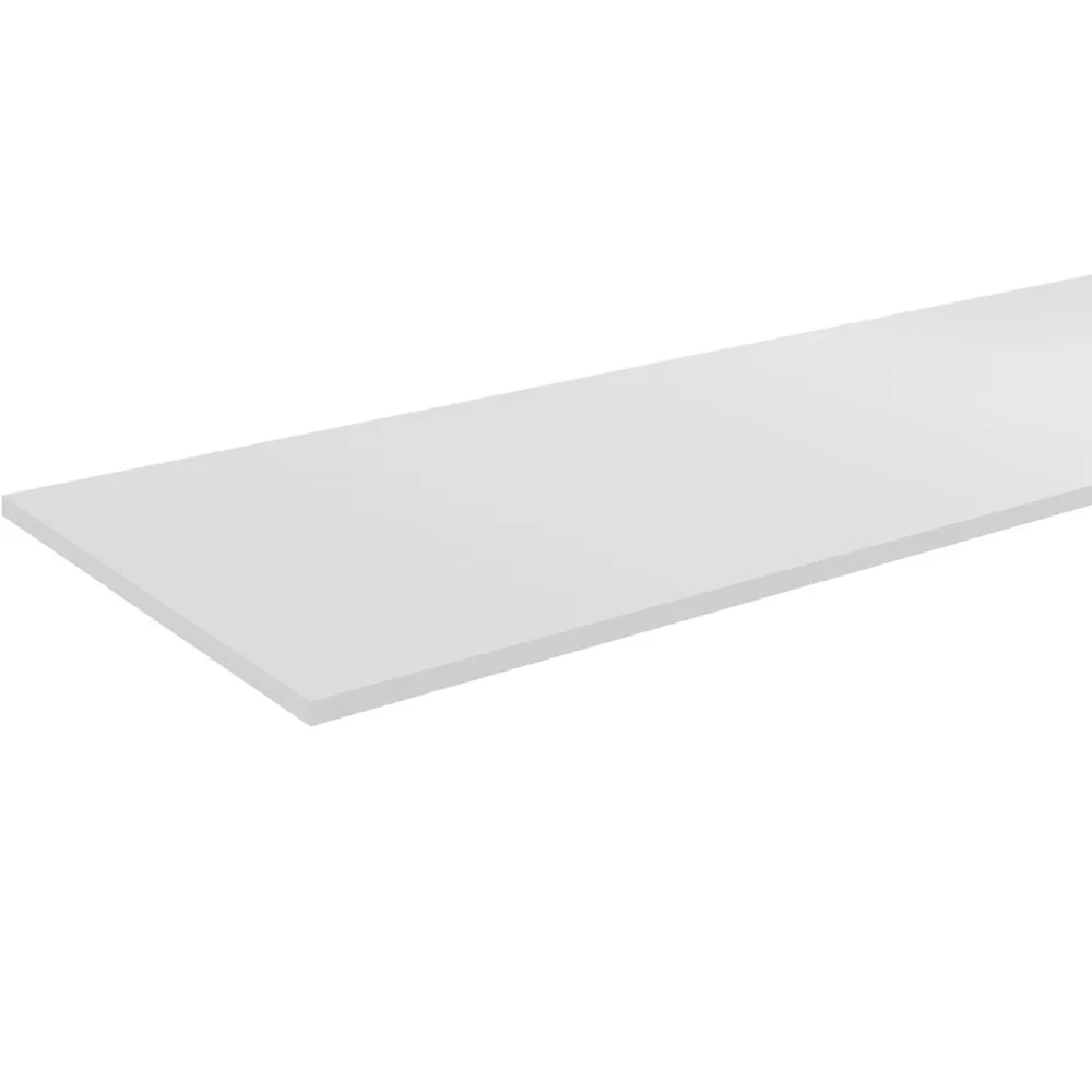 Tampo Para Balcão de Cozinha 150cm MDP Branco - AJL Móveis