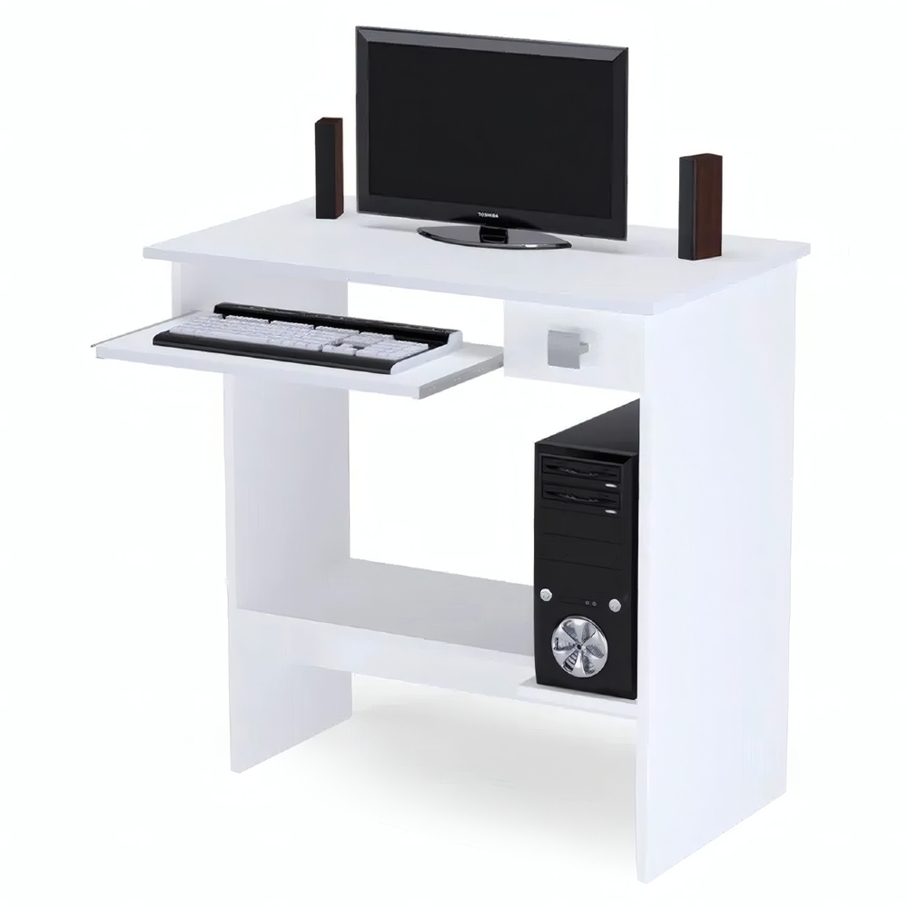 Mesa para Computador AJL Branco - AJL Móveis