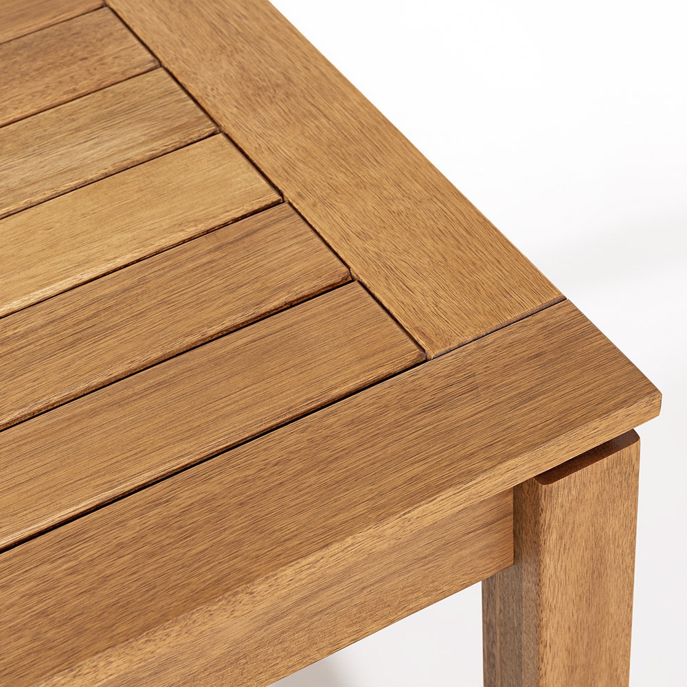 Mesa Madeira 6 Lugares 180cm Área Gourmet Tenza Jatobá/Ocre C17 - Mpozenato