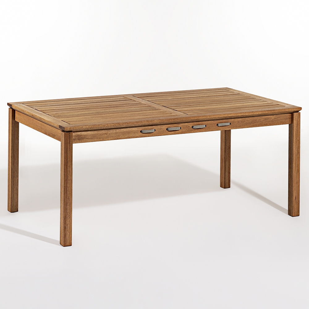 Mesa Madeira 180cm 2 Cadeiras e 2 Bancos Tenza Jatobá/Rami C17 - Mpozenato