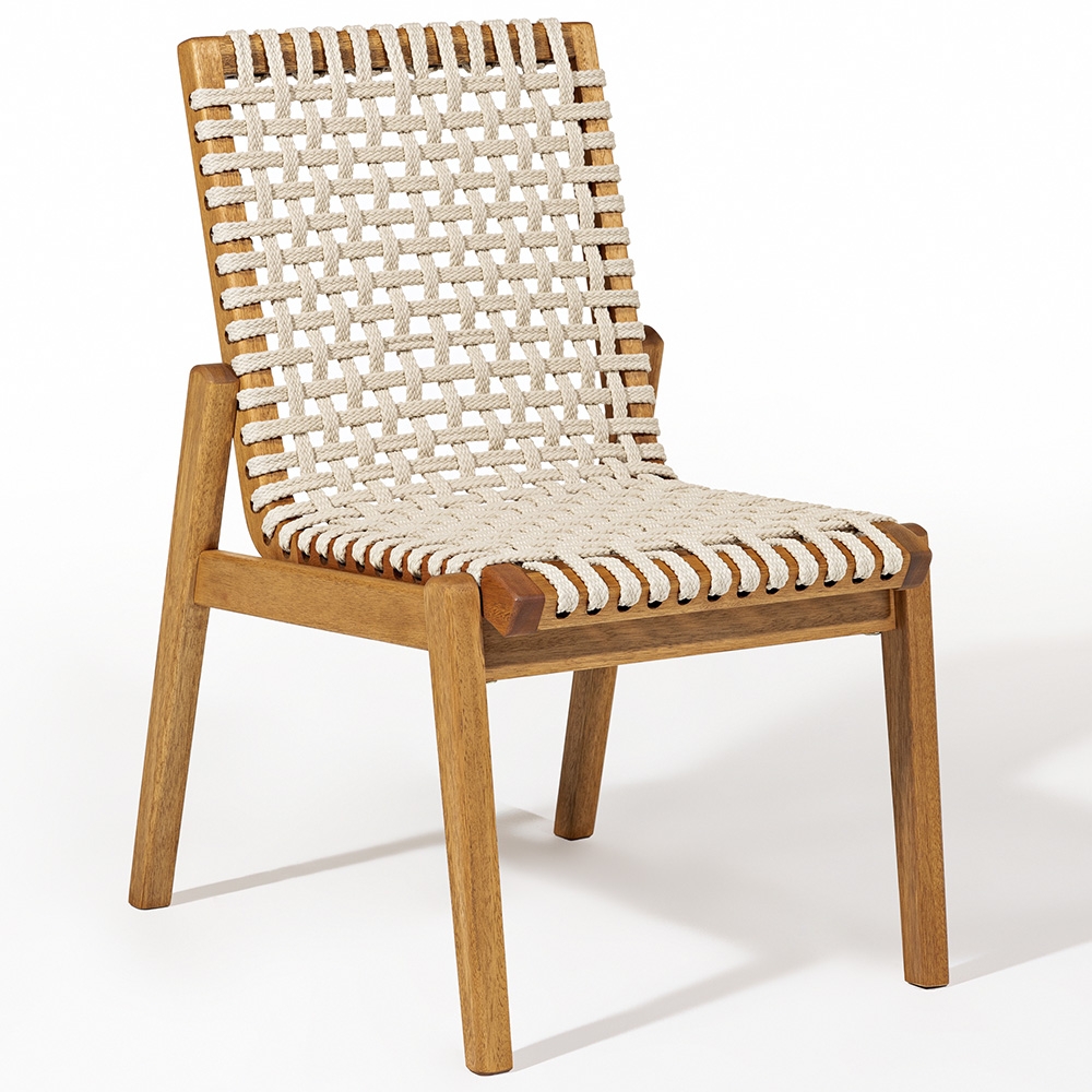 Mesa Madeira 180cm 6 Cadeiras Gourmet Tenza Jatobá/Areia C17 - Mpozenato