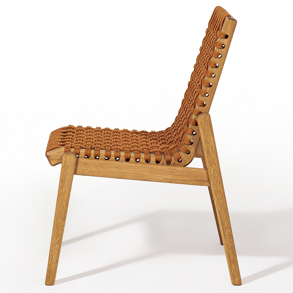 Mesa Madeira 180cm 4 Cadeiras e 1 Banco Gourmet Tenza Jatobá/Ocre C17 - Mpozenato
